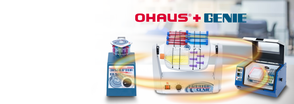 Banner-genie-nuevo-miembro-de-ohaus-Rotator-Vortex-Incubadores